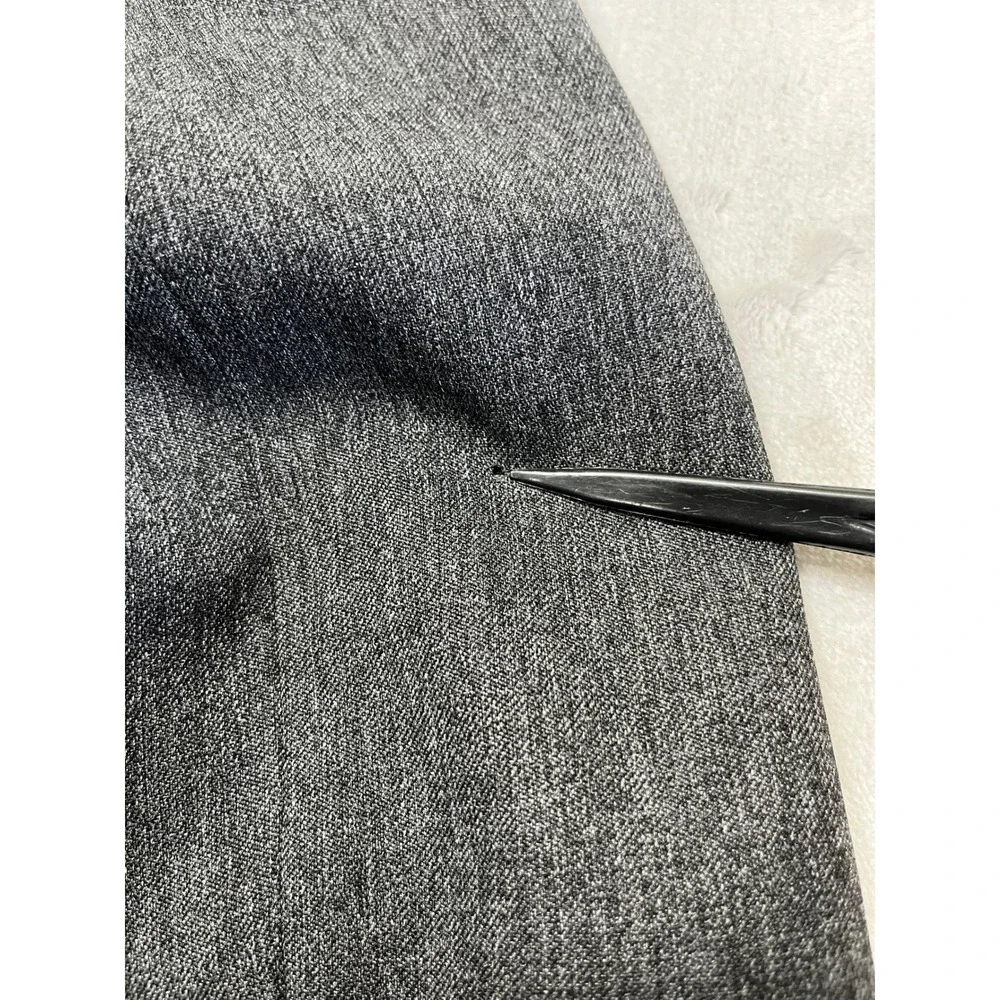 Circle S Western Blazer Mens 50 Grey Black Yoke Cowboy Sport Coat Good